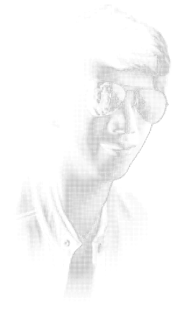 Hero Profile Halftone